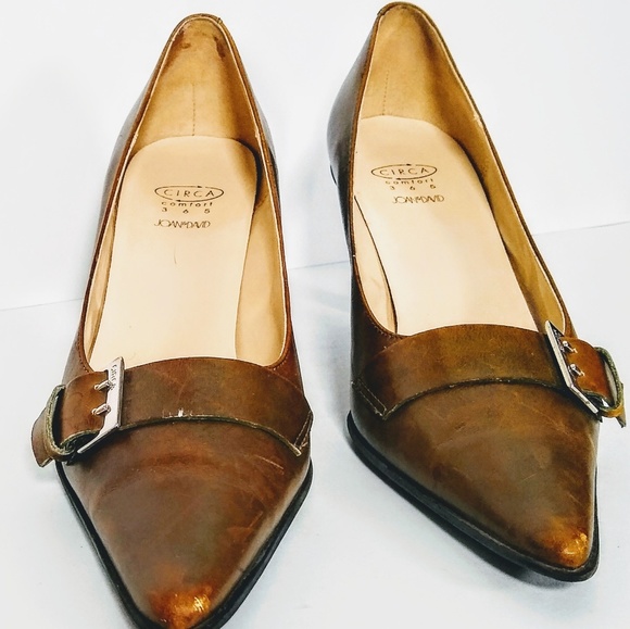 Joan & David circa comfort Olive green Short heels - Picture 5 of 8